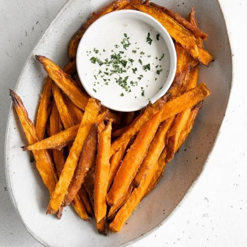 French Fries With Ranch Sauce