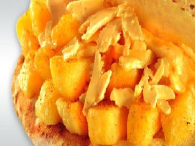 French Fries With Roumi Cheese Sandwich