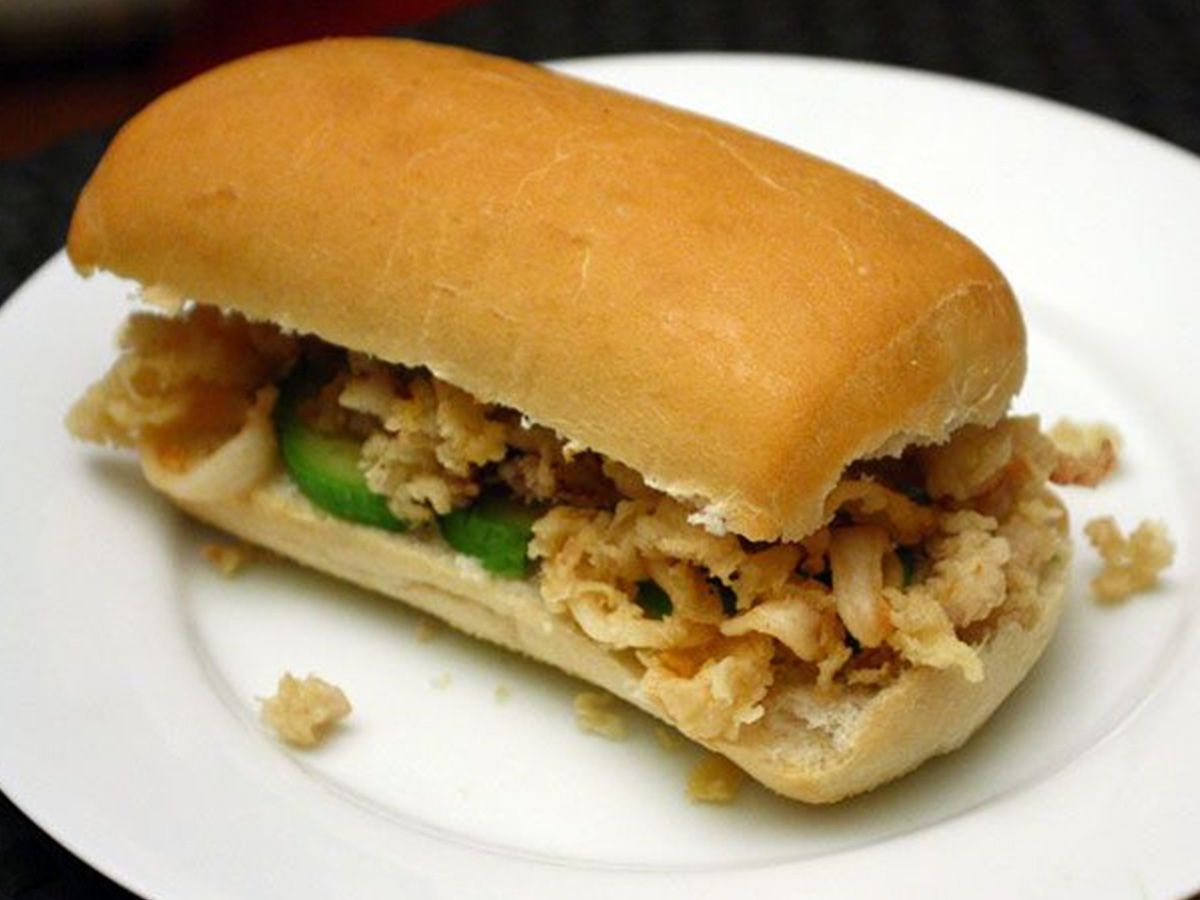 French Grilled Squid Sandwich