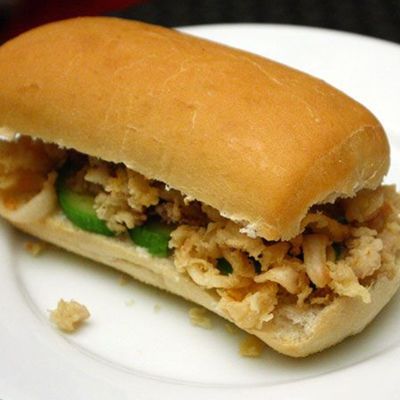 French Grilled Squid Sandwich