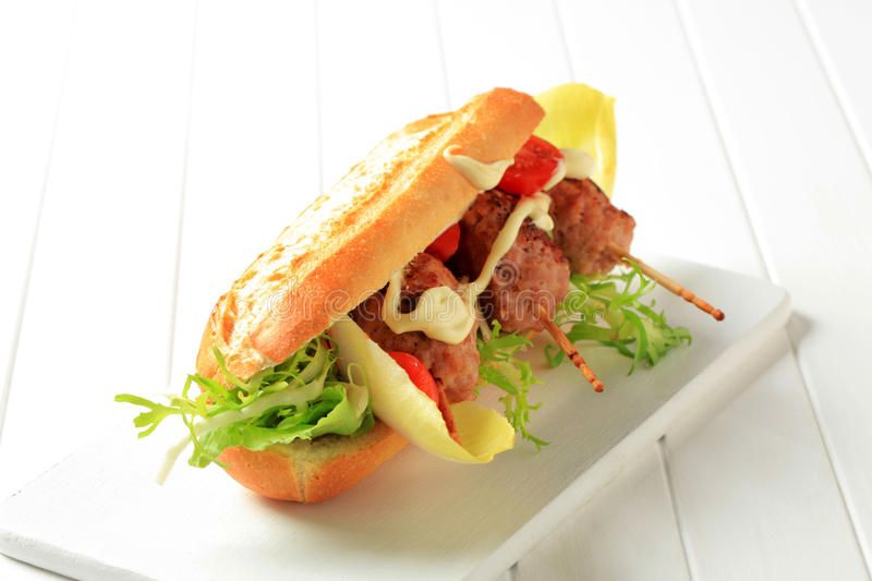 French Kofta Sandwich