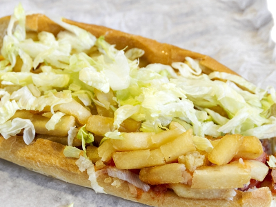 French Fries Sandwich