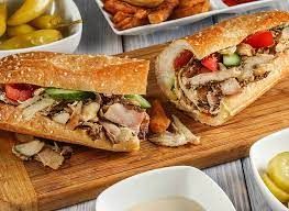 French chicken shawarma Sandwich