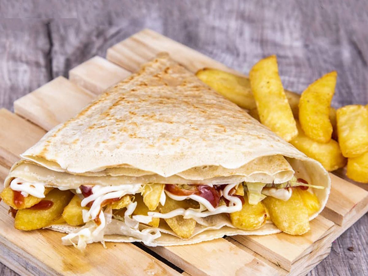 French fries Crepe