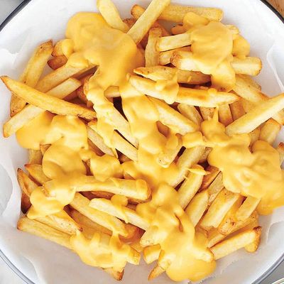 Potatoes with cheese