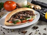 French meat shawarma