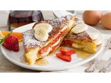 French toast with fruit