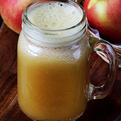 Fresh Apple Juice Bottle
