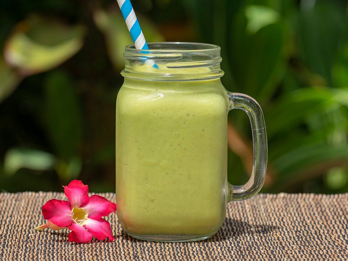 Fresh Avocado Honey Juice Bottle