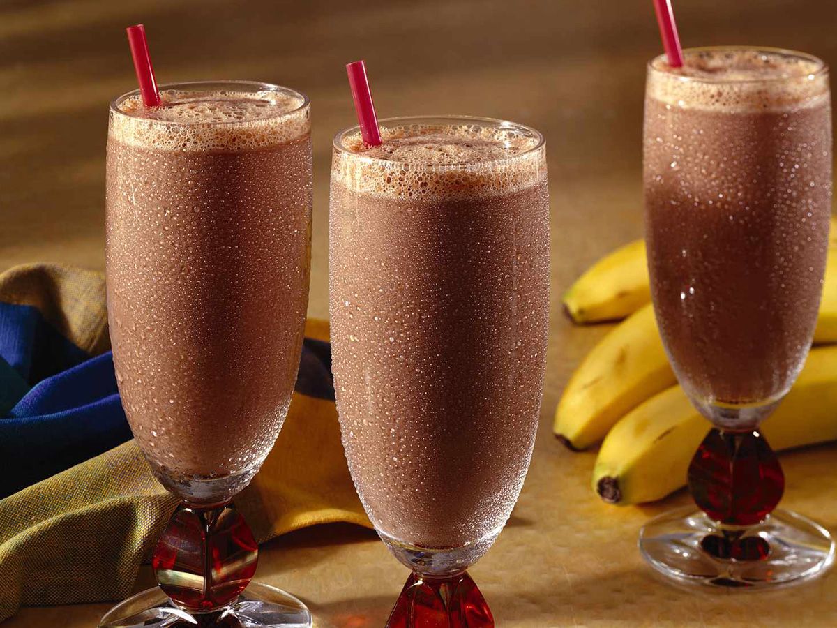 Fresh Chocolate Banana Juice