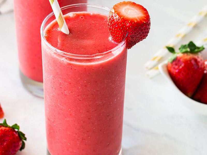 Fresh Strawberry Juice