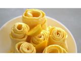 Fresh Mango Ice Cream Roll
