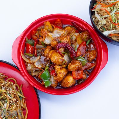 Spicy Shrimp Szechuan