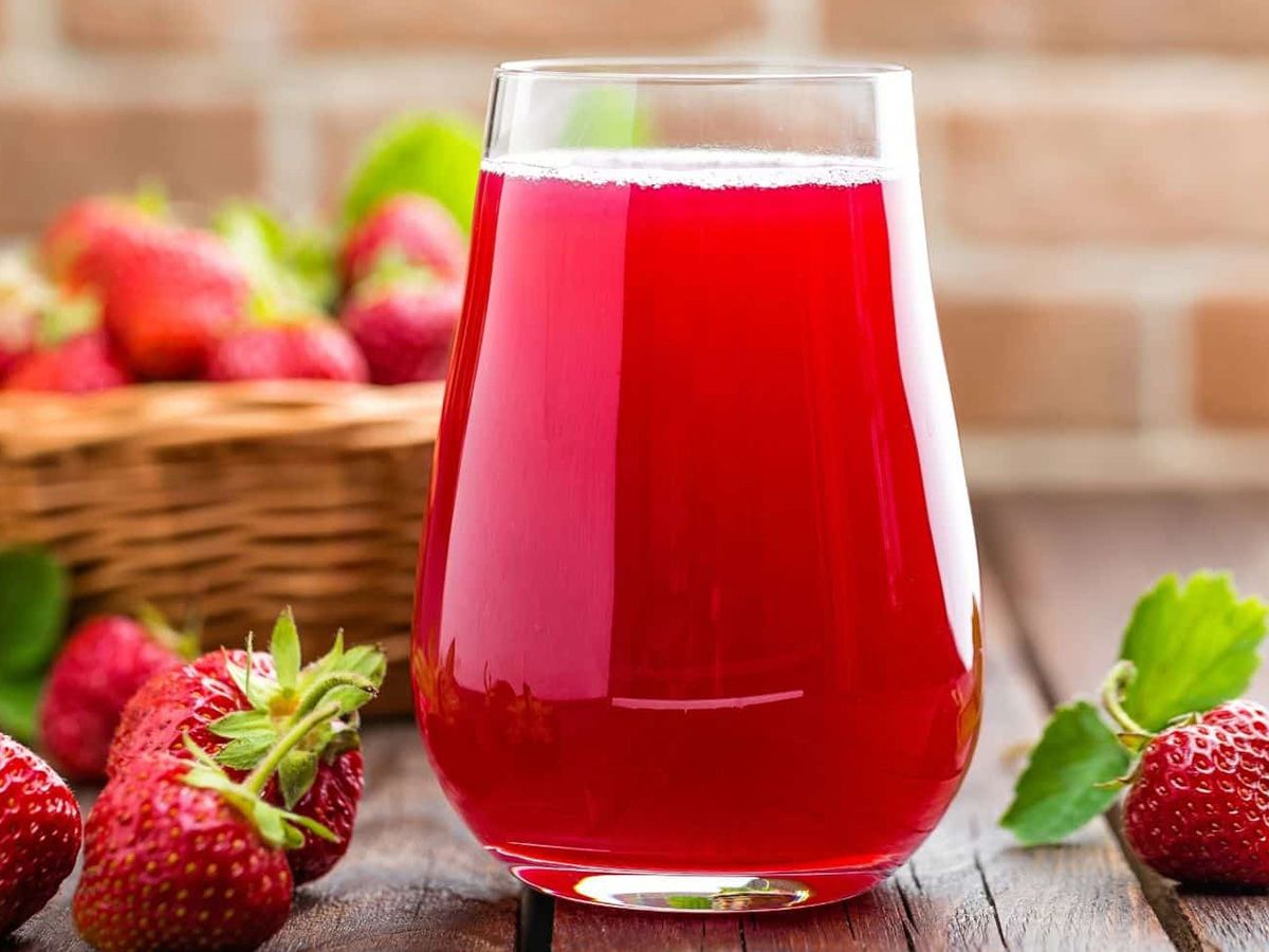 Fresh Strawberry Juice