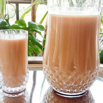 Sugarcane with milk Juice
