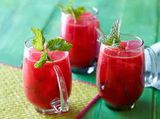 Fresh Watermelon Mint Juice
