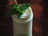 Fresh avocado juice