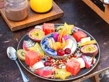 Fresh fruit platter