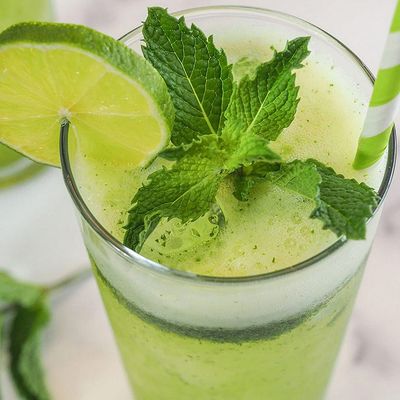 Fresh Lemon Mint Juice