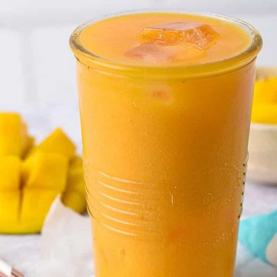 Fresh mango juice