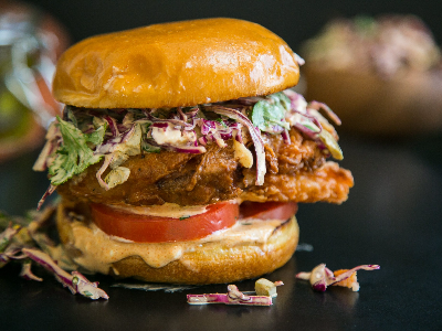 Big Cakes Chicken Burger