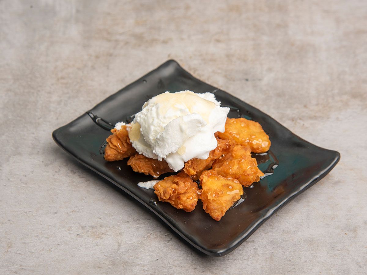 Fried Banana Ice Cream