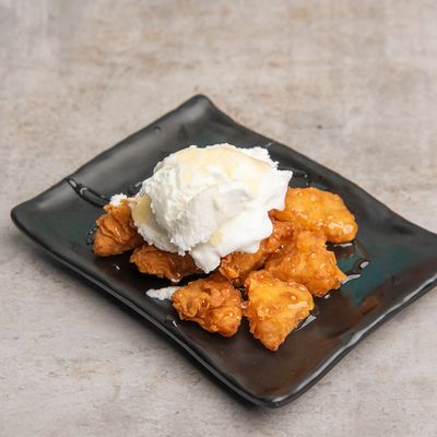 Fried Banana Ice Cream