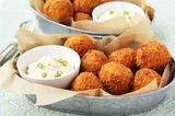 Fried Buffalo Chicken Balls
