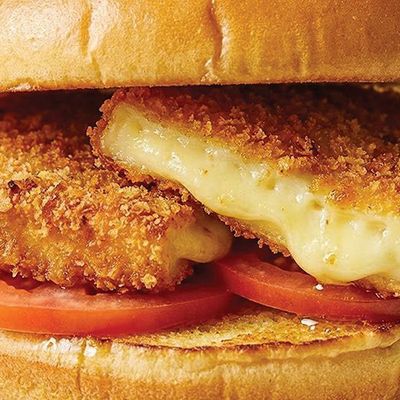 Fried cheese sandwich