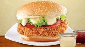 Fried Chicken Burger Sandwich