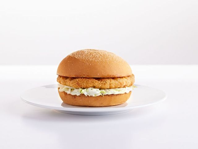 Fried Minced Chicken Sandwich