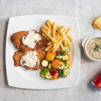 Fried Chicken Caesar Platter Offer