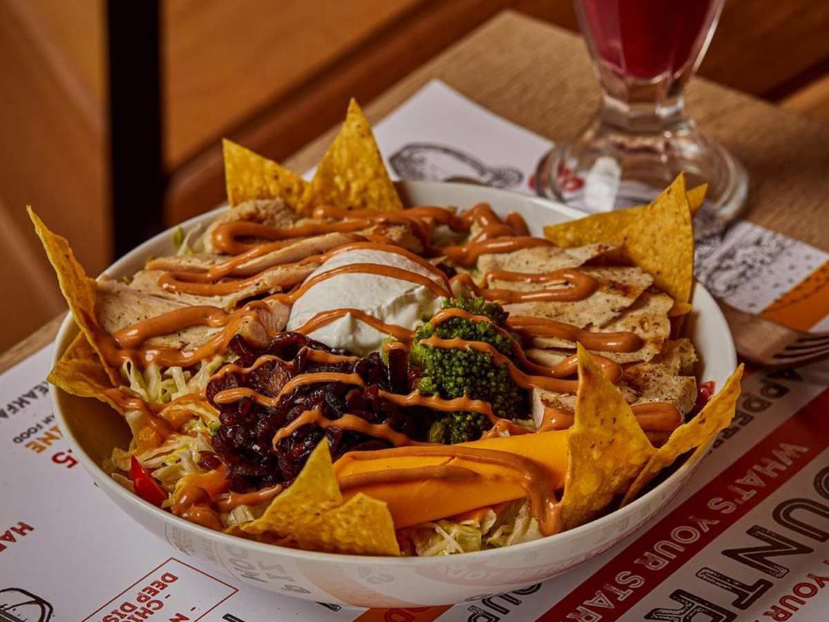 Fried Chicken Nachos