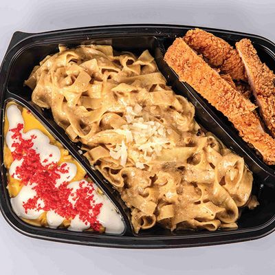 Fried Chicken Pasta