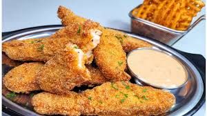 Fried Crispy Salmon