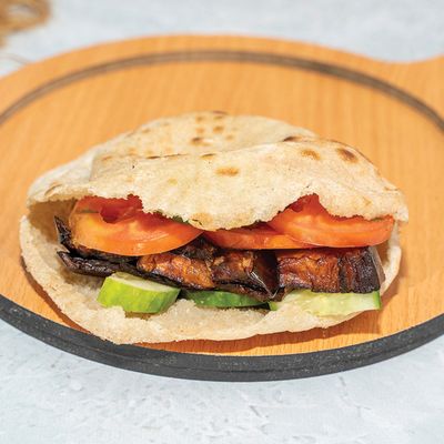 ساندوتش باذنجان مقلي
