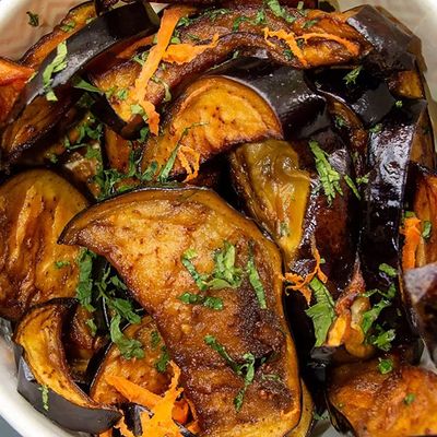 Fried Eggplant Dish