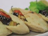 Fried Eggplant Sandwich