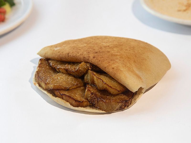 Fried Eggplant Sandwich