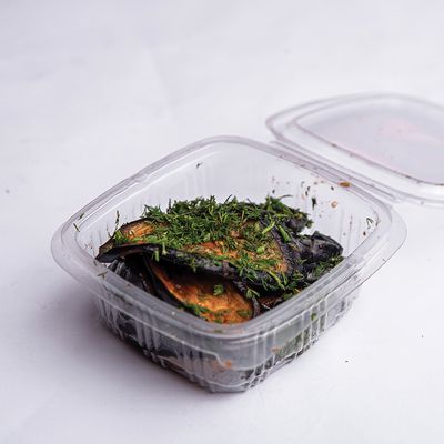 Fried eggplant dish