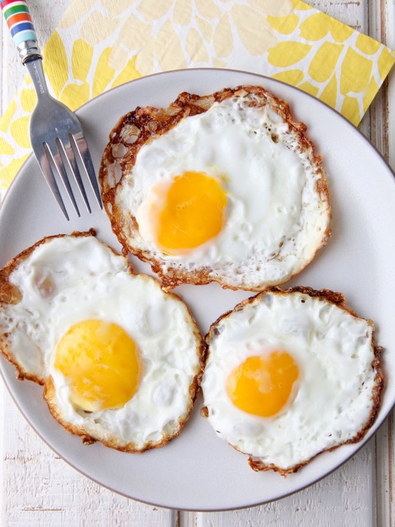 Fried Eggs With Ghee