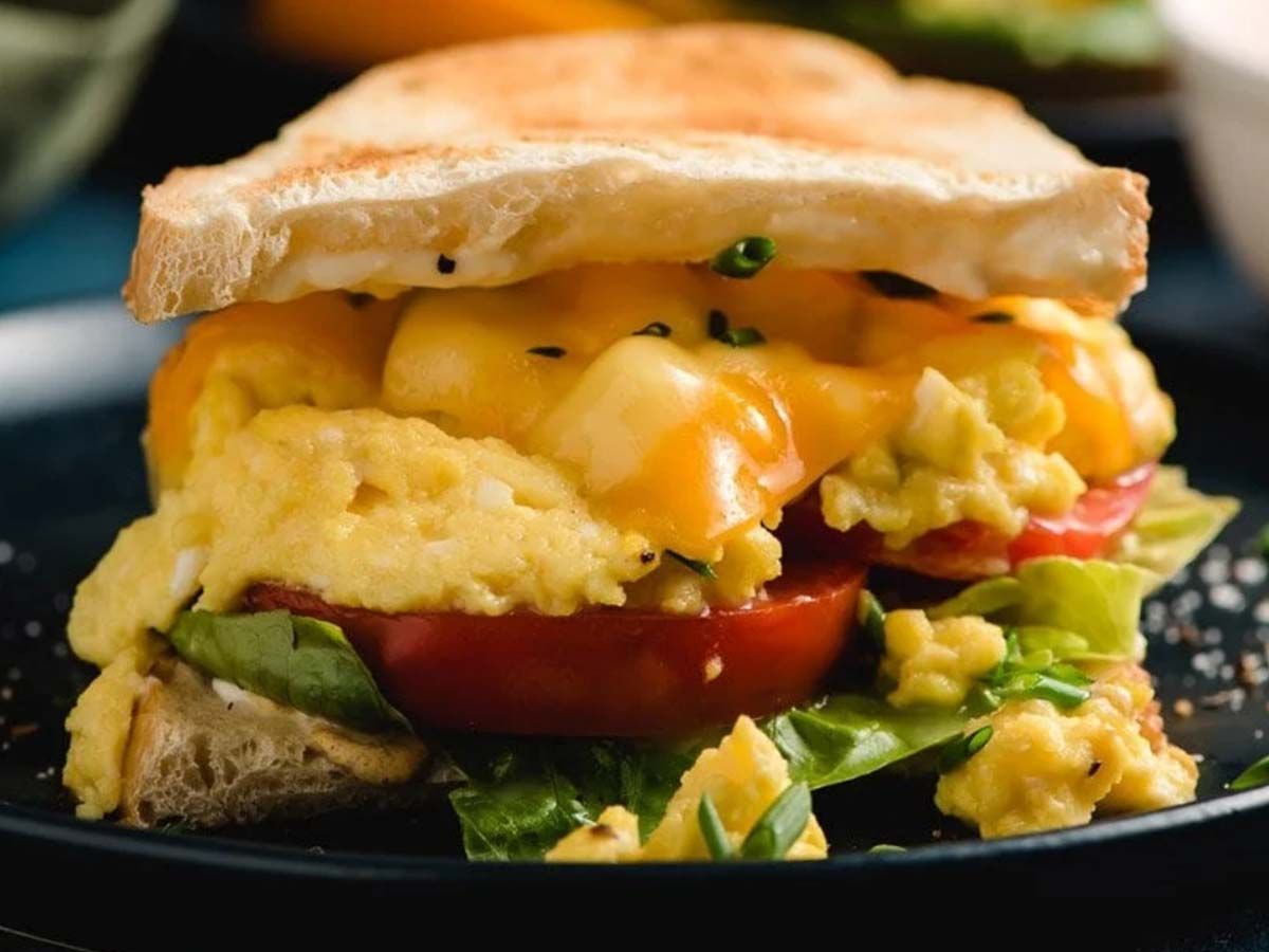 Fried Eggs Sandwich