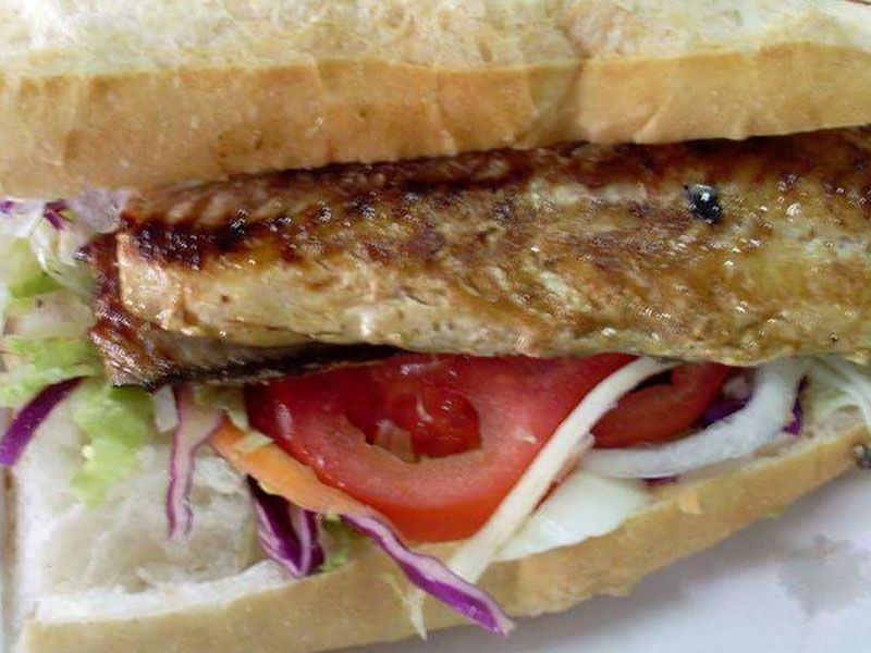 Fried Fish Fillet Sandwich