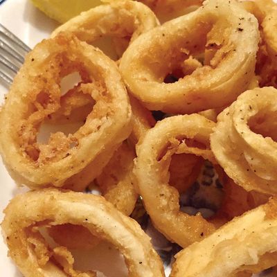 Fried Ismailawi squid