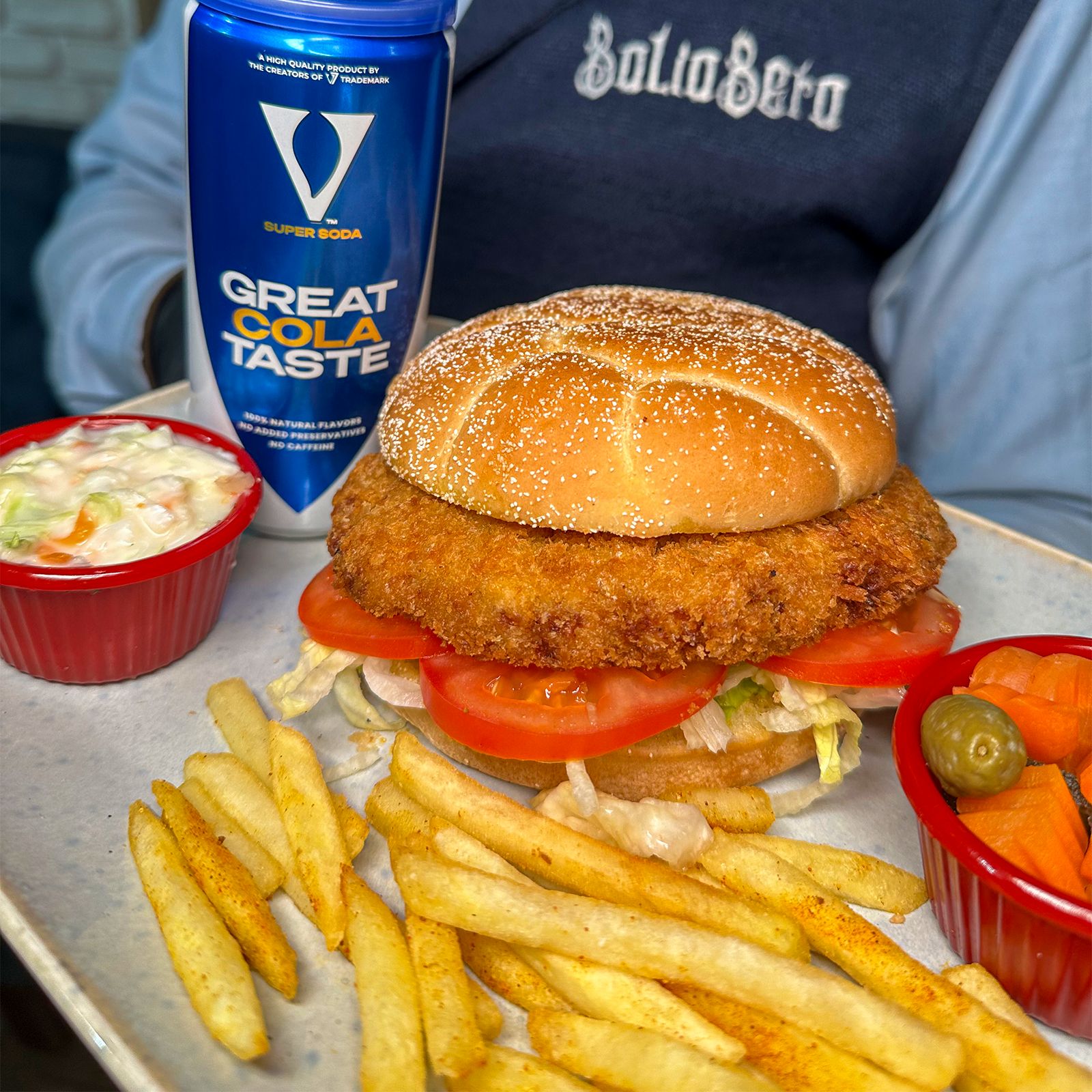 Fried Multi Chicken Burger Offer