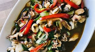 Fried Mix Seafood Meal