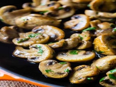 Fried mushrooms