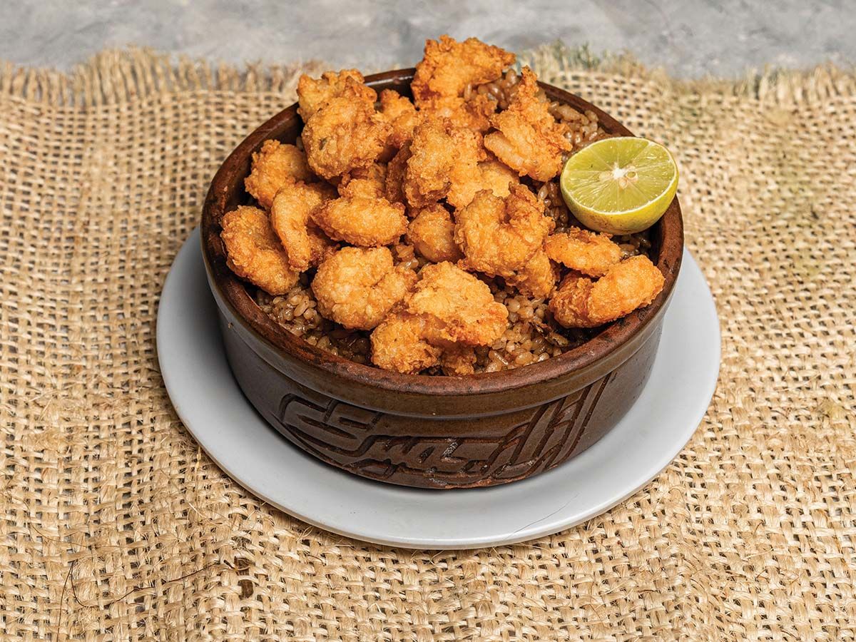 Fried Or Grilled Shrimp Rice