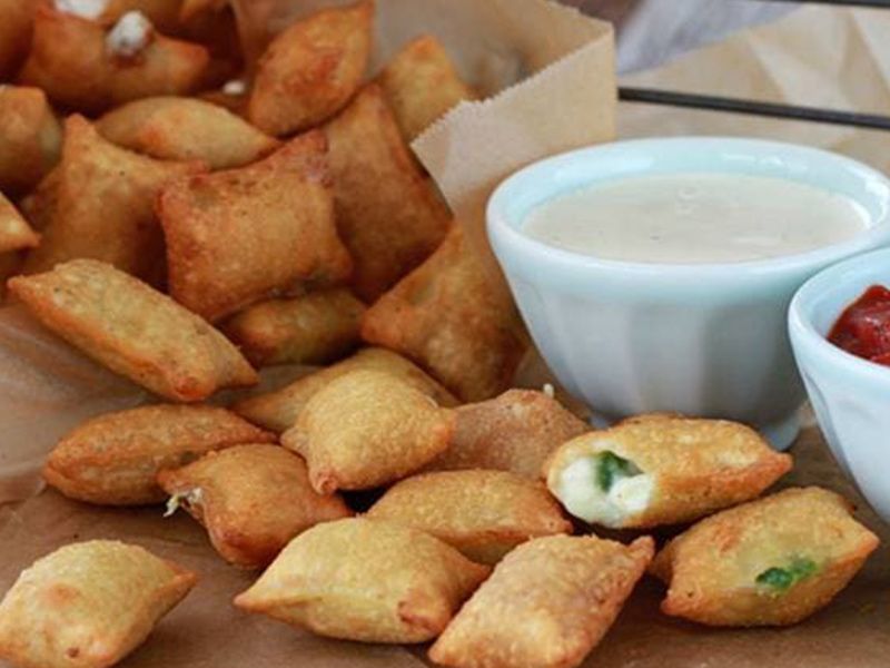 Fried Pizza Bites