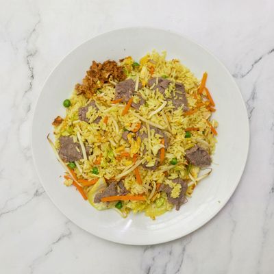 fried rice beef
